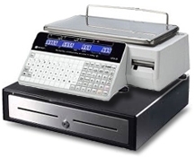Cash Register Scale - Scale with Cash Drawer