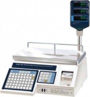 Label Printing Scale with Pole Display